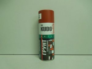 Грунт Kudo(Кудо) аэроз. ун. алкид.  коричневый (12)